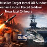 Iranian Missiles Target Israel Oil & Industry, USS Abraham Lincoln Forced to Move, News