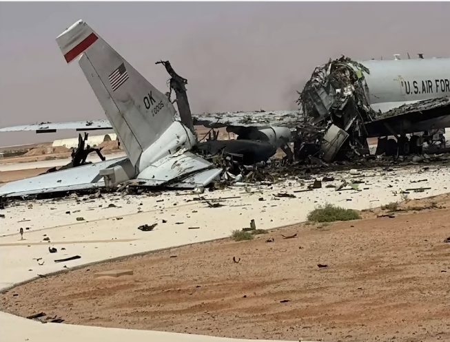 America suffered another loss: the E-3G Sentry, which is a radar system called AWACS