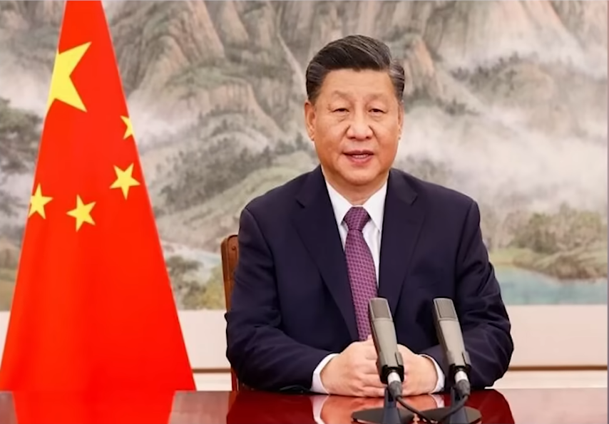 China’s President Xi Jinping presented a four-point proposal to reduce tensions
