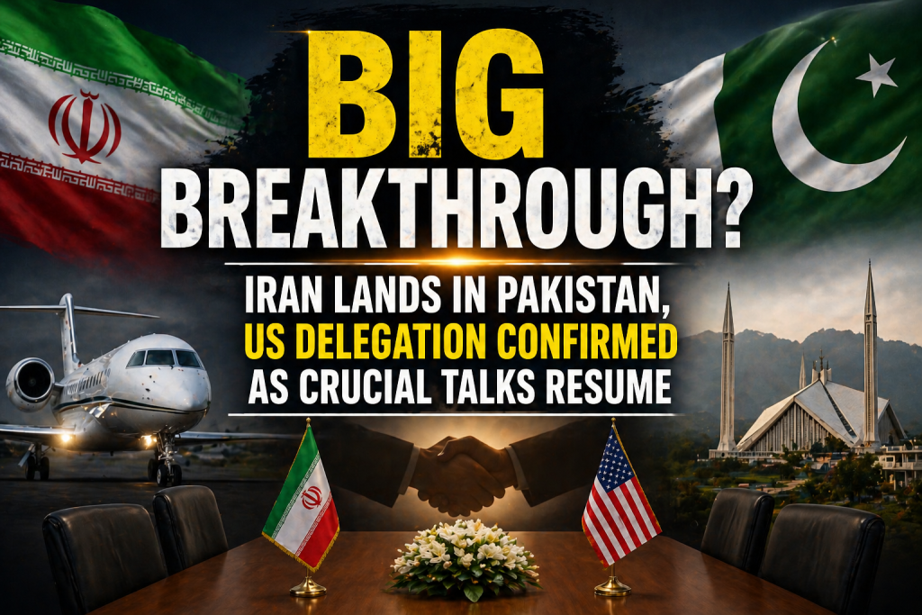 Big Breakthrough? Iran Lands in Pakistan, US Delegation Confirmed as Crucial Talks Resume