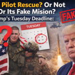 US pilot Rescue, Trump’s Tuesday Deadline: News Today