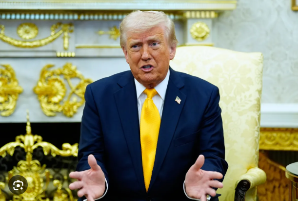 Trump did not clarify who would represent the United States